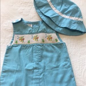 ❌❌Petit Ami boys smocked outfit❌❌SOLD